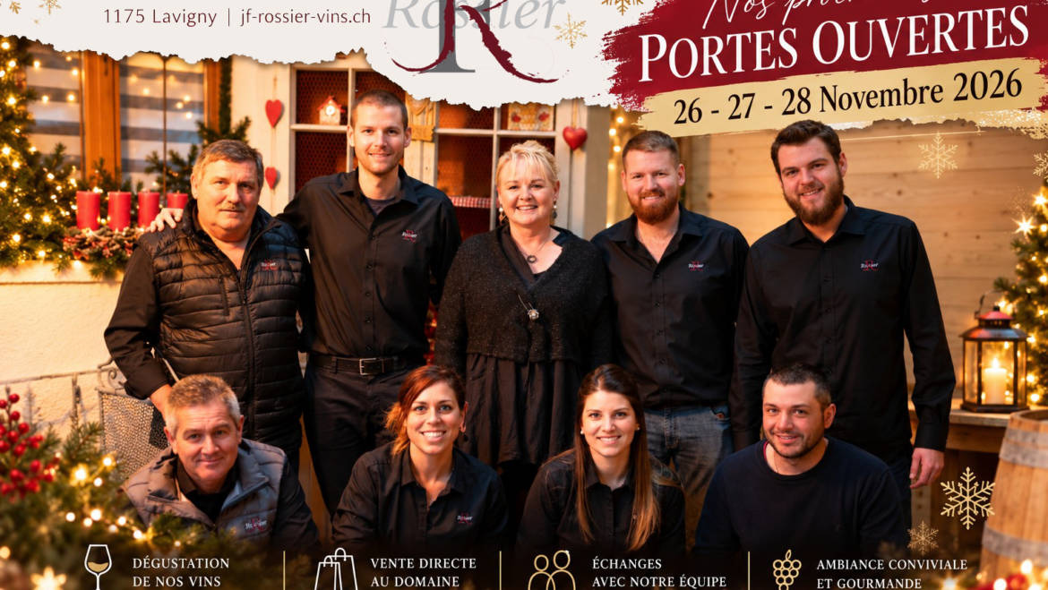 Portes Ouvertes Noël – 26, 27 et 28 Novembre 2026